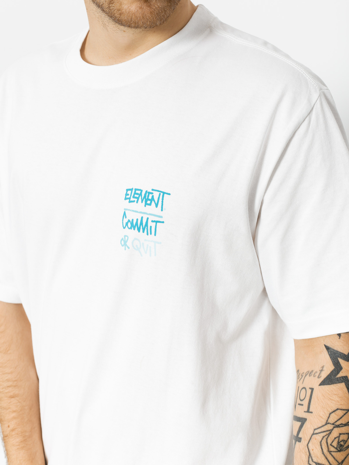 Element T-Shirt Commit Icon (optic white)