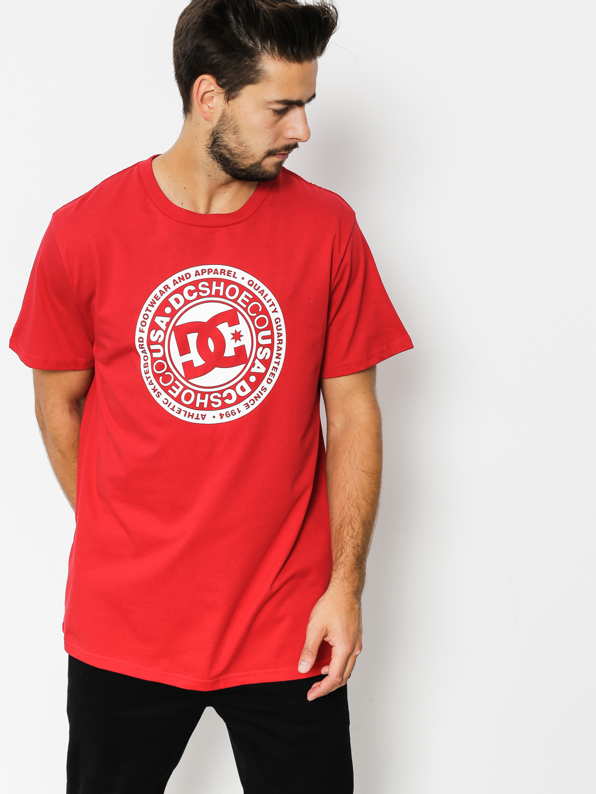 DC T-shirt Circle Star (tango red)