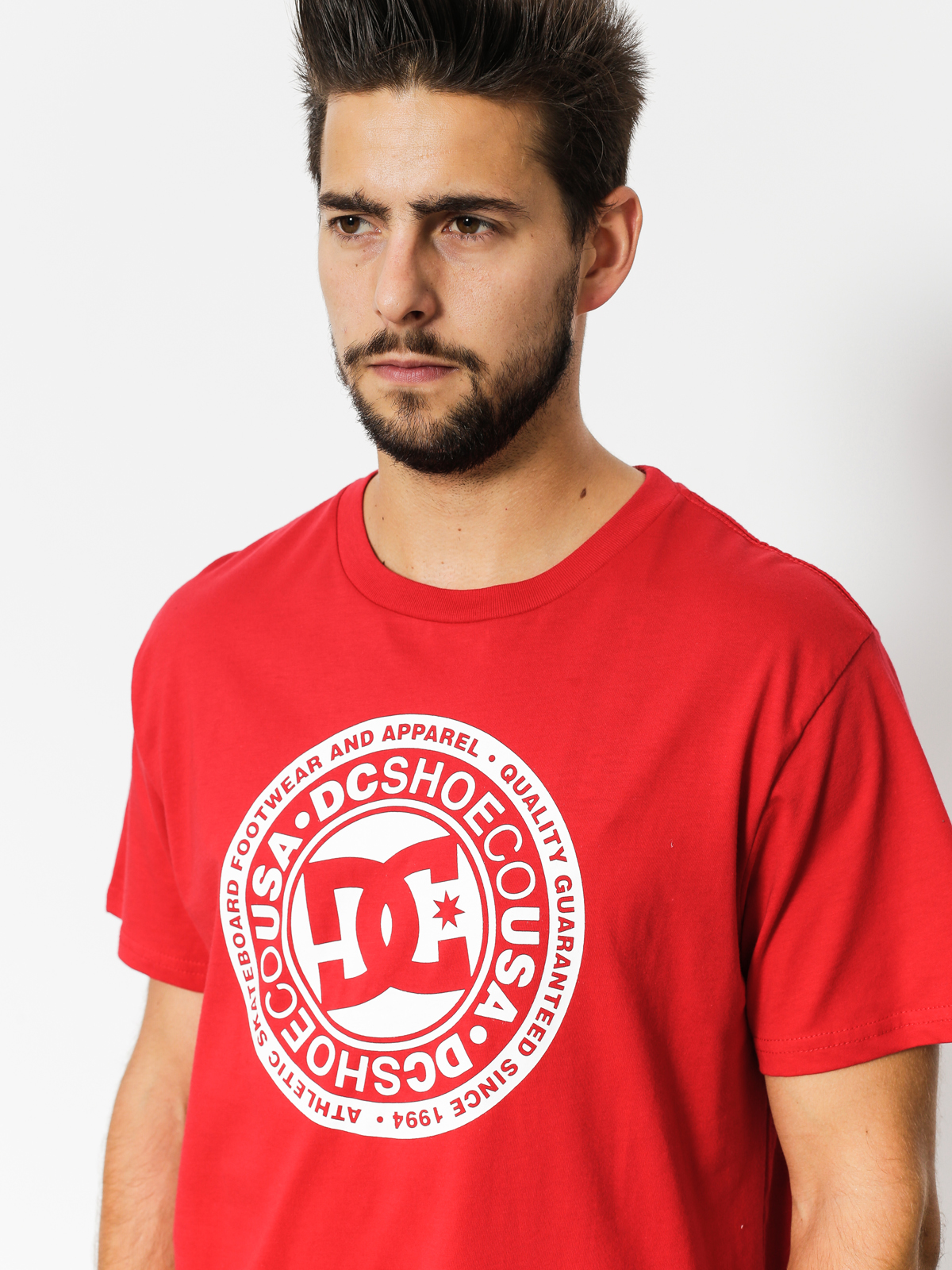 DC T-shirt Circle Star (tango red)