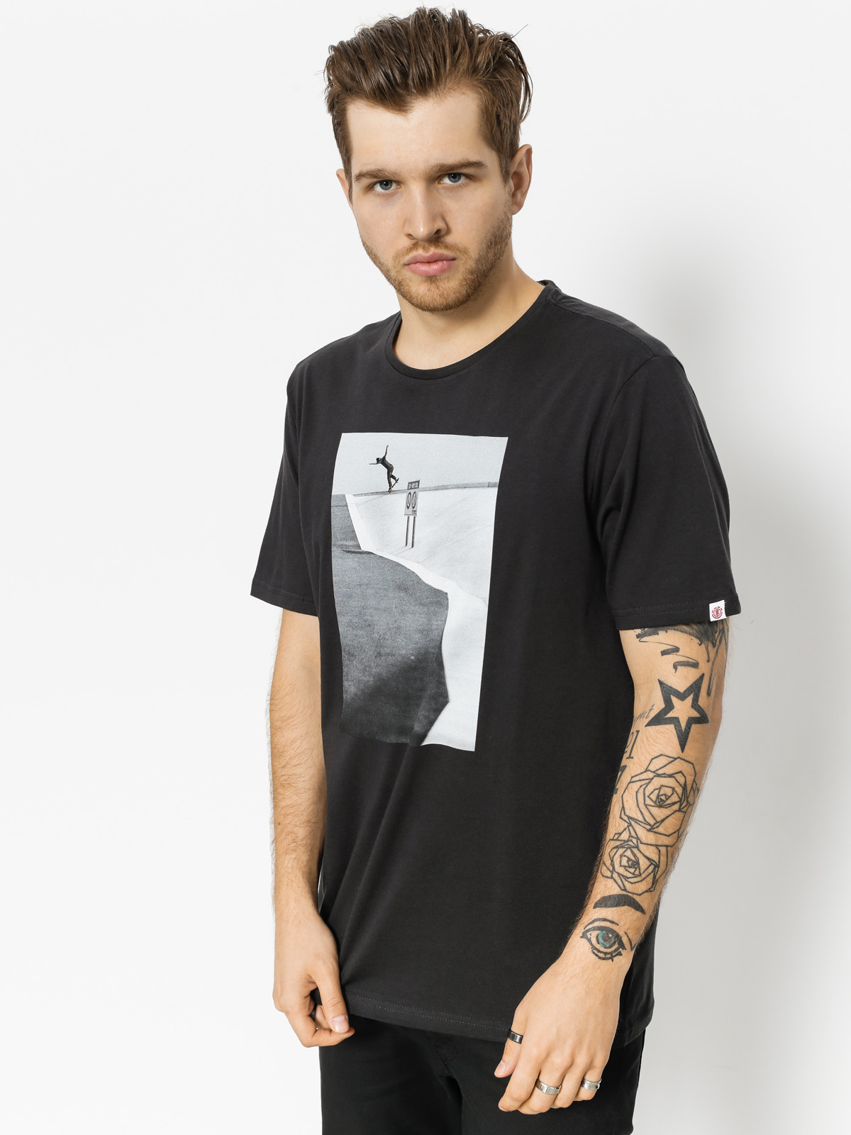 Element T-shirt Kink (off black)