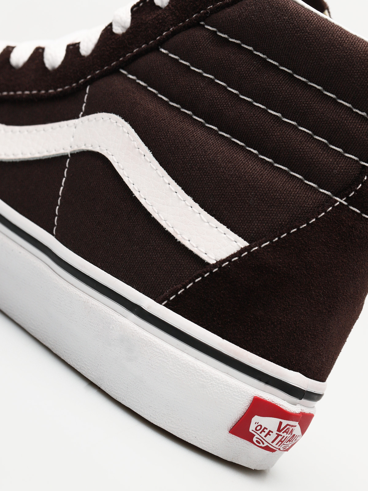 Vans Shoes Sk8 Hi (chocolate torte/true white)