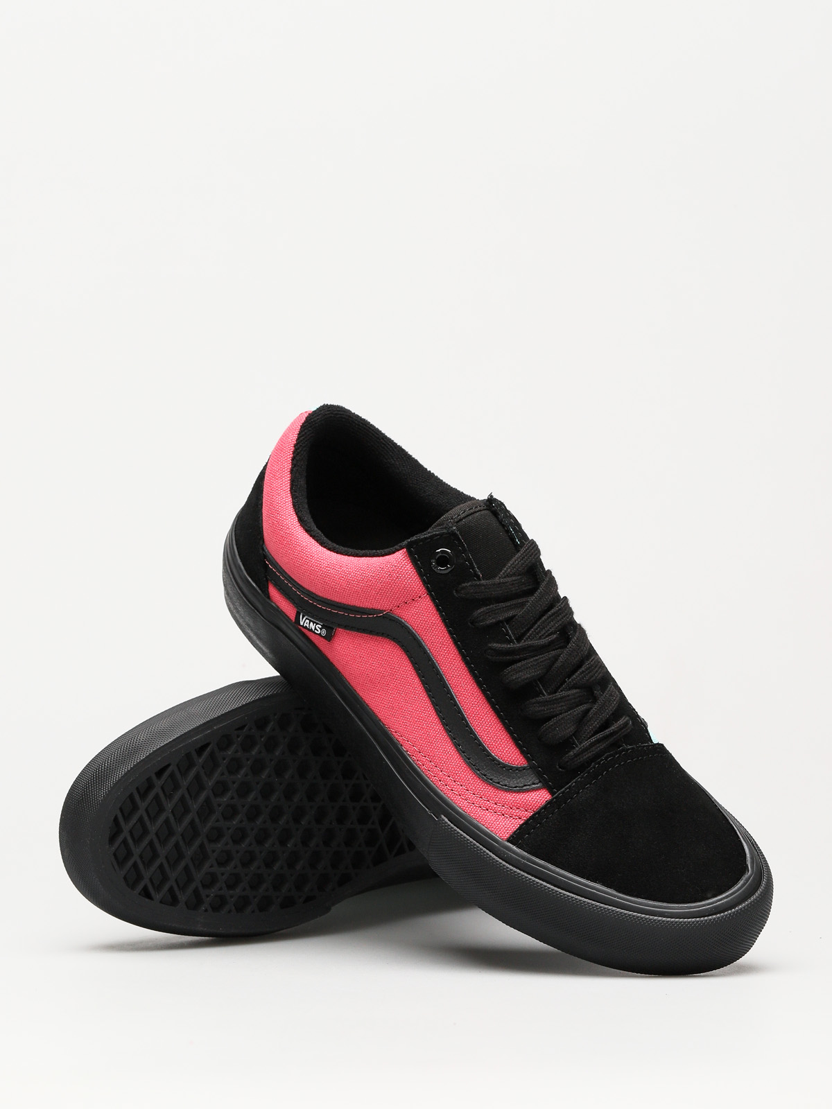 Vans Shoes Old Skool Pro (asymmetry black/rose/blue)