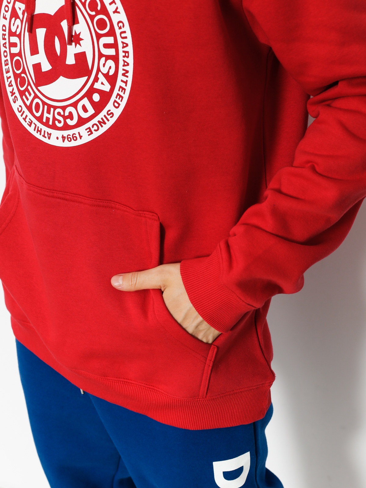 DC Hoodie Circle Star HD (tango red)