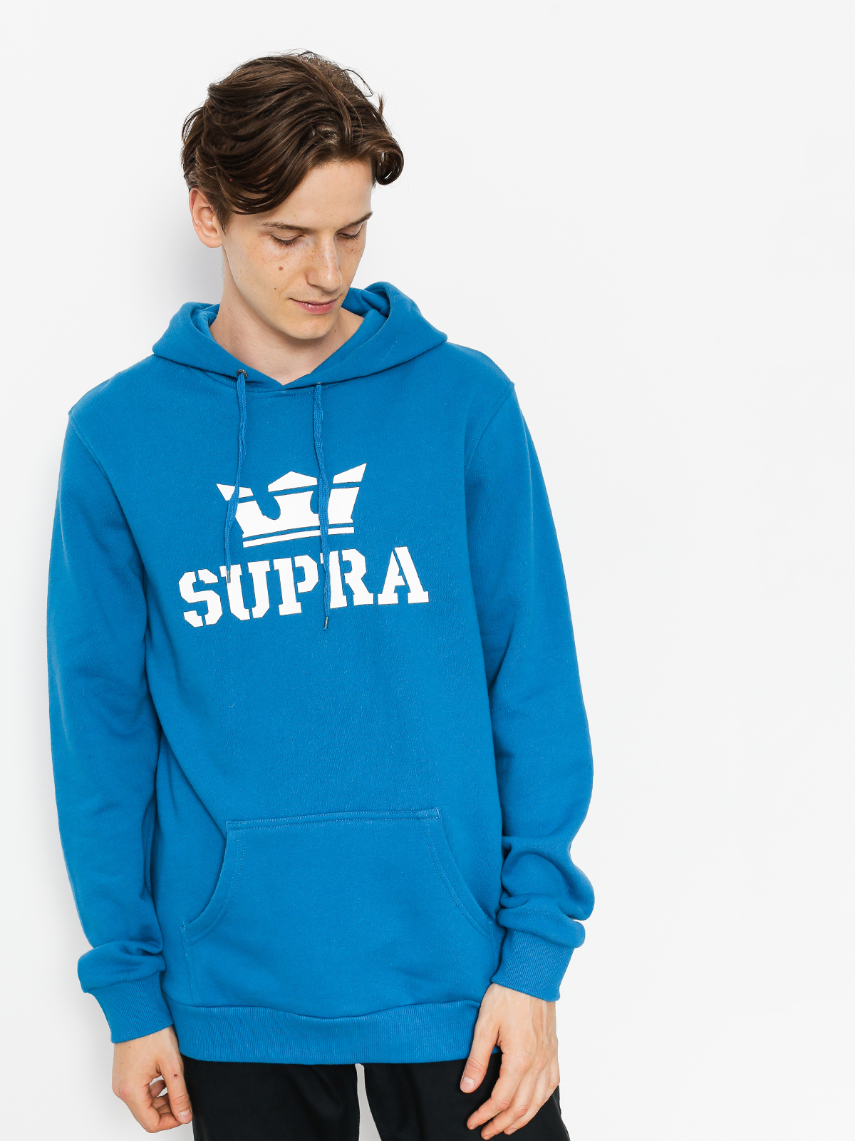 Supra Hoodie Above HD (ocean/white white)