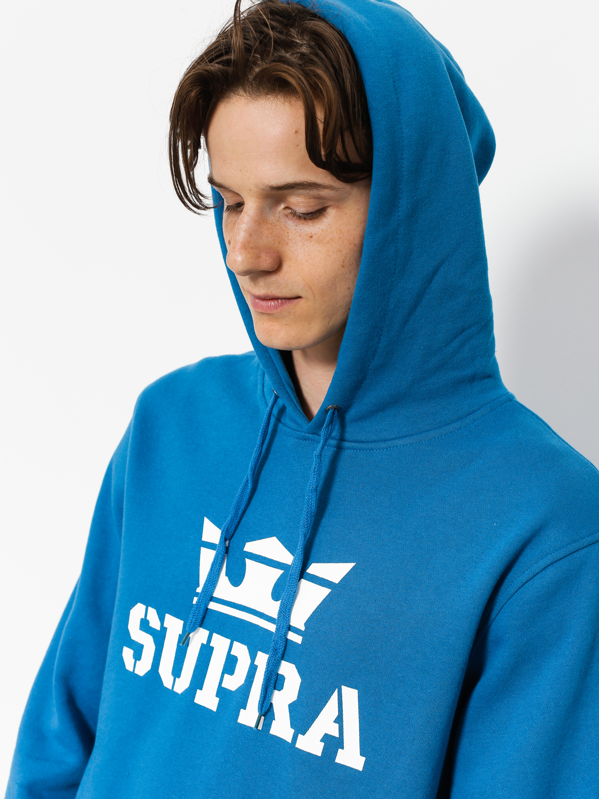 Supra Hoodie Above HD (ocean/white white)