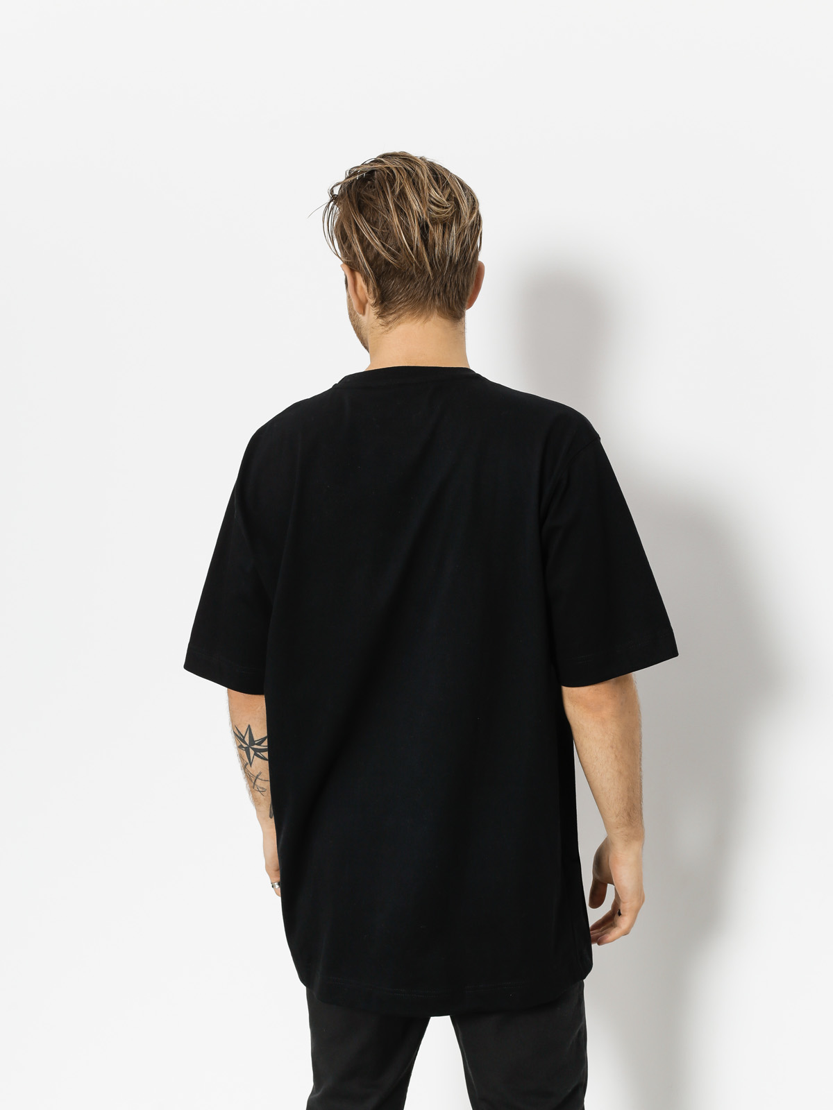 baggy black shirt