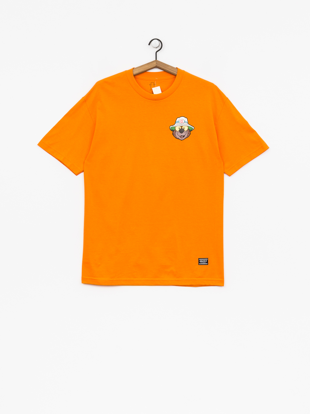 Grizzly Griptape T-Shirt Bear & Loathing (orange)