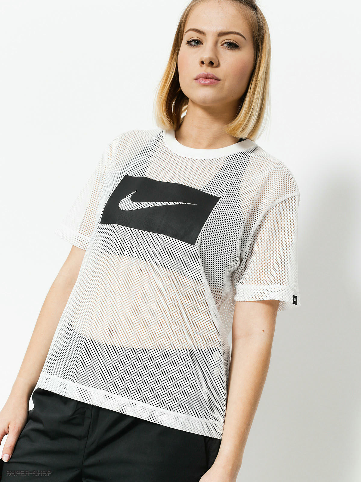Nike Top Swsh Mesh T-shirt Wmn (white 