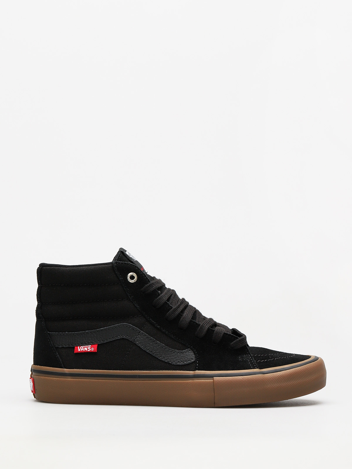 vans sk8 hi mte black leather gum