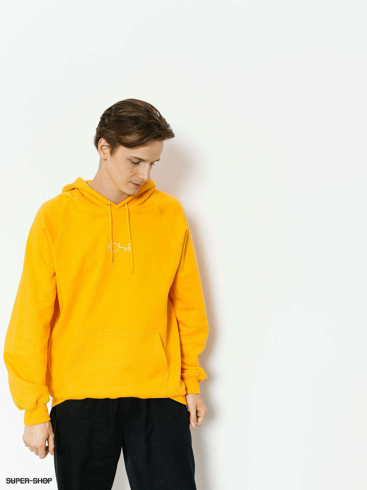 yellow skate hoodie