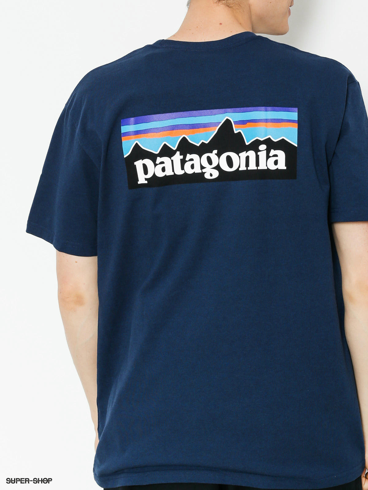 patagonia navy t shirt