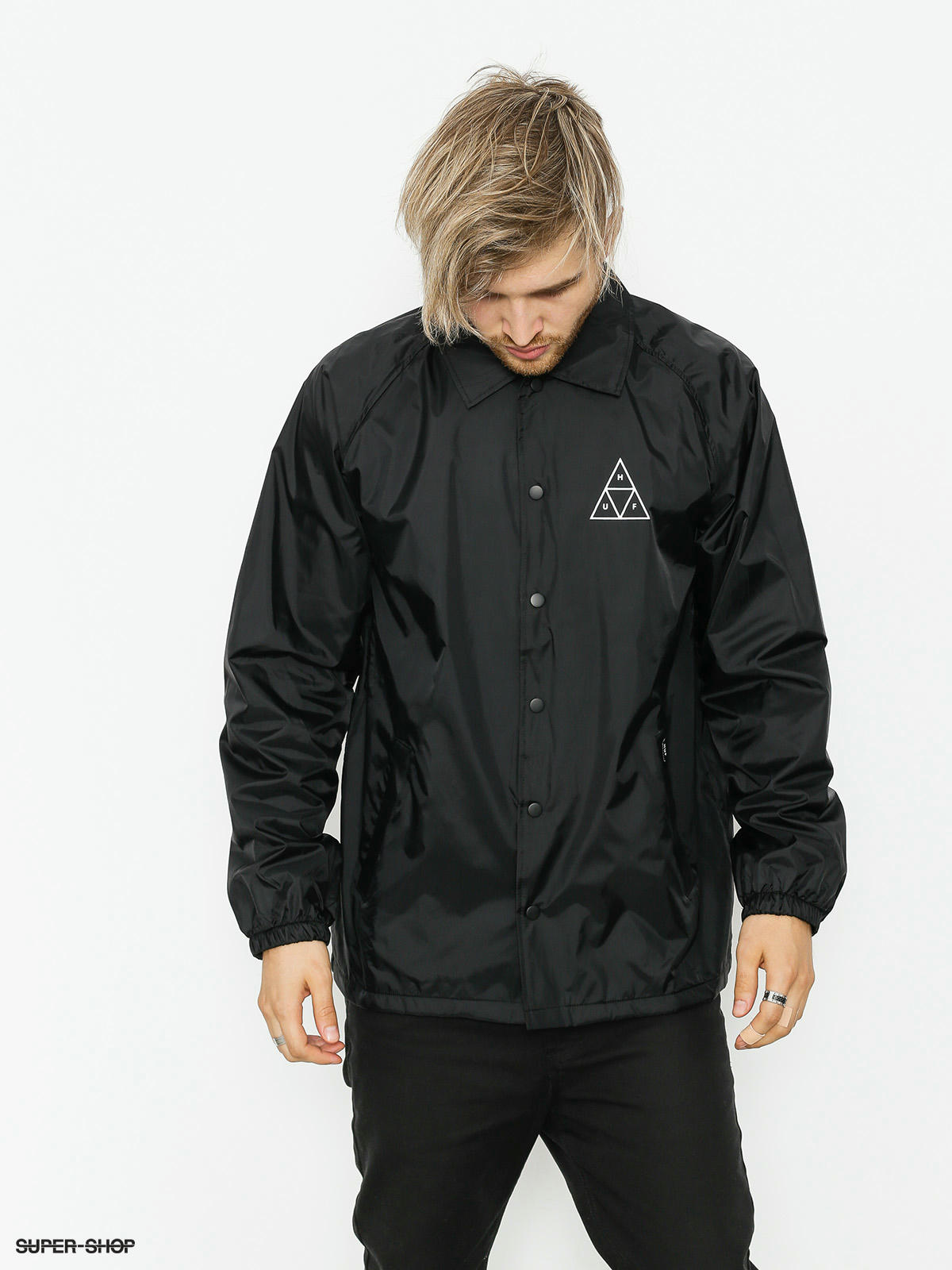 huf essentials tt coaches jacket