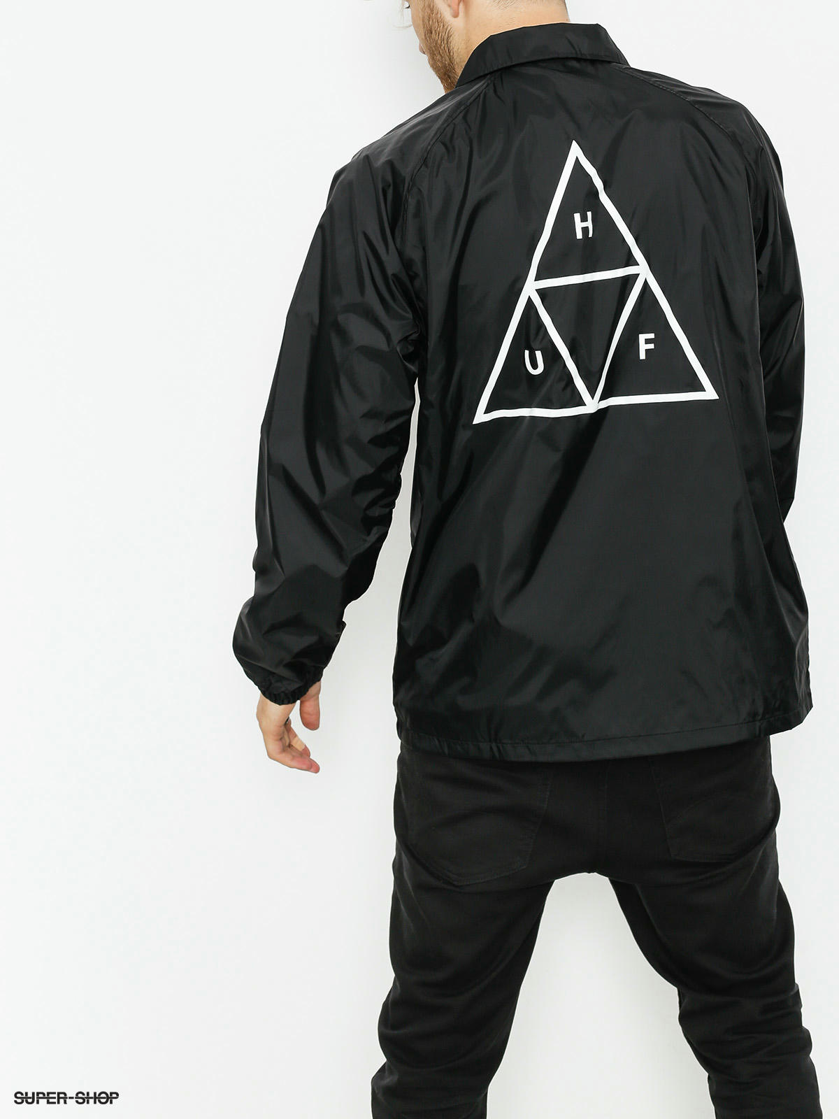 huf essentials tt coaches jacket