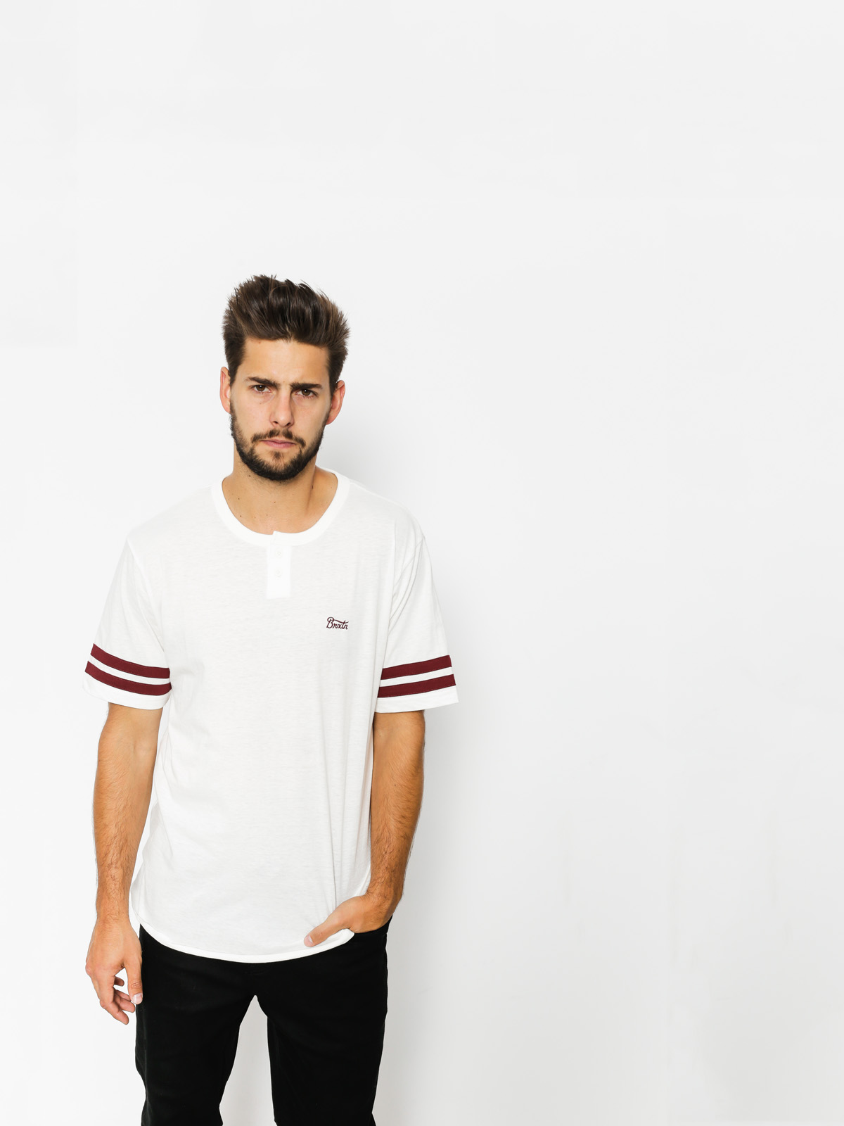 Brixton T-shirt Potrero II (offwh)