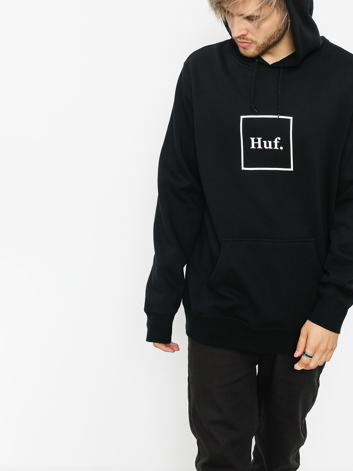 HUF Hoodie Box Logo HD (black)