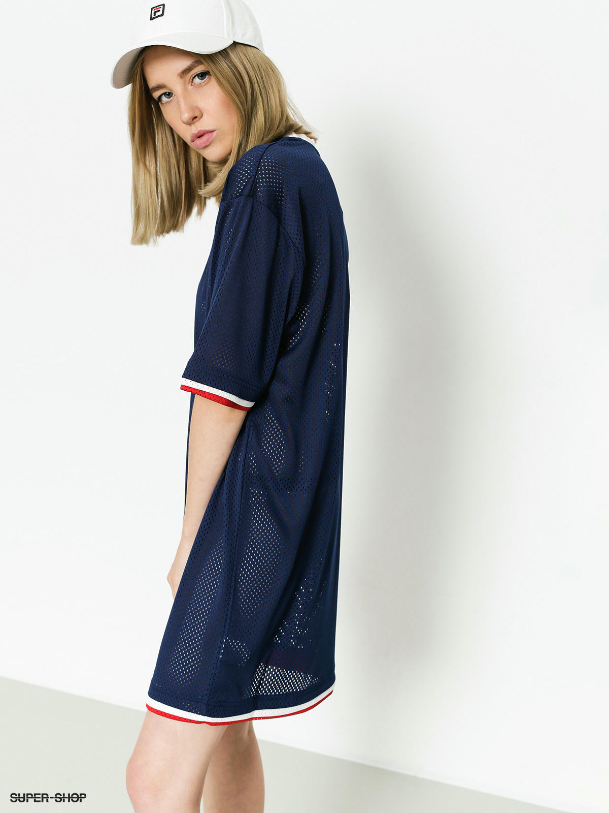 Fila Dress Drew Mesh Wmn peacoat red white