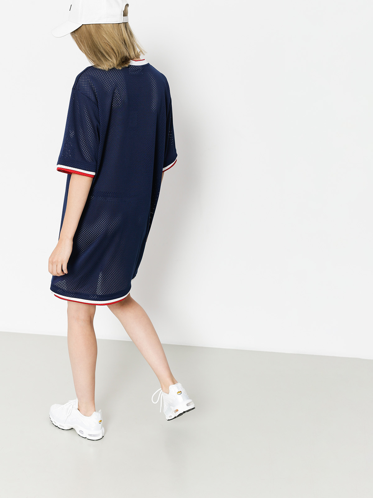 Fila Drew Mesh Kleid Wmn (peacoat/red/white)