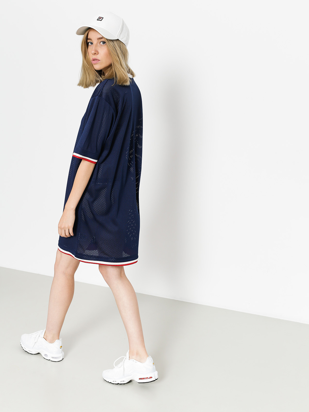 Fila Dress Drew Mesh Wmn (peacoat/red/white)