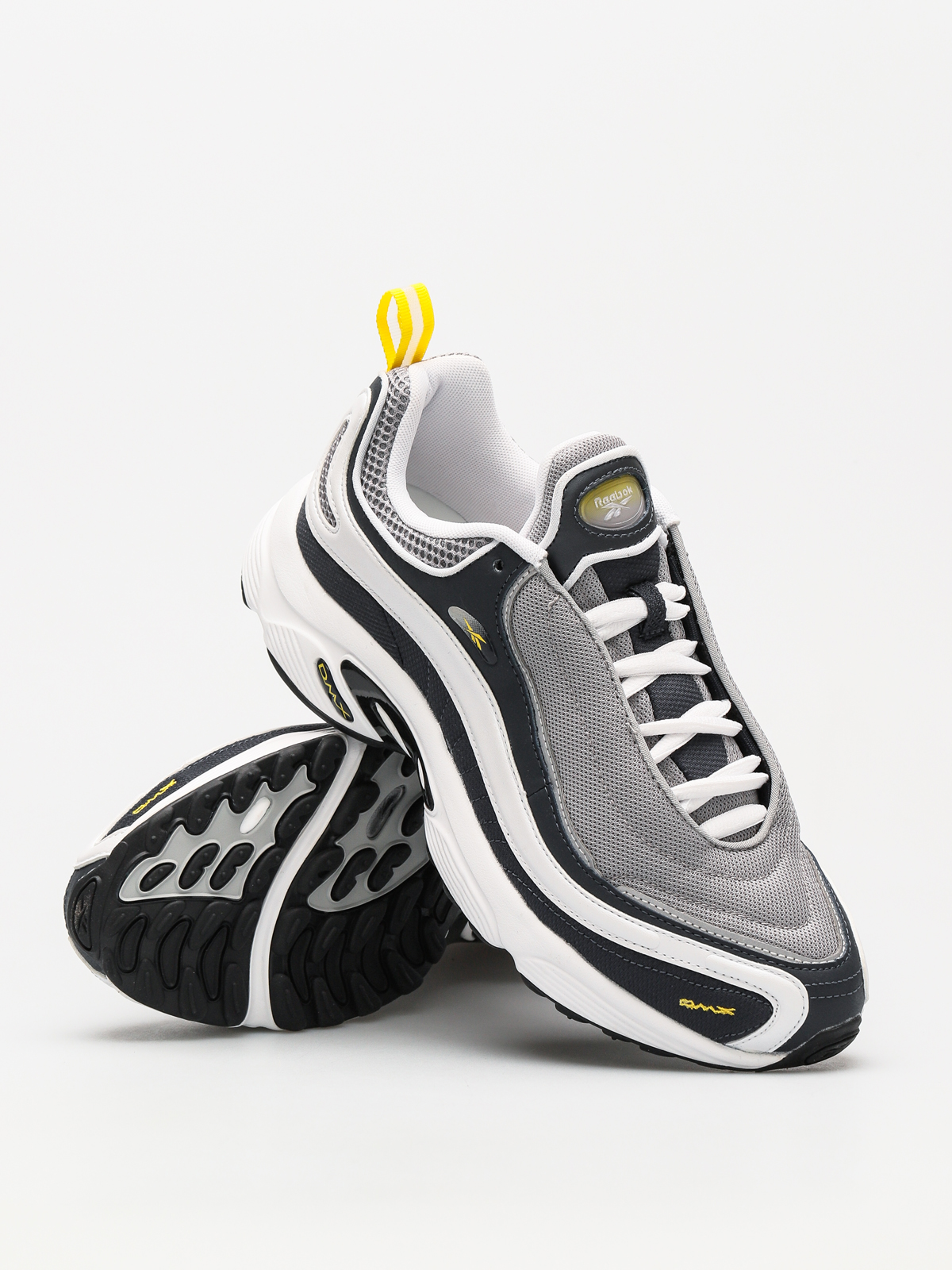 Reebok Shoes Daytona Dmx (og wht/night navy/mgh solid grey/yellow/black)