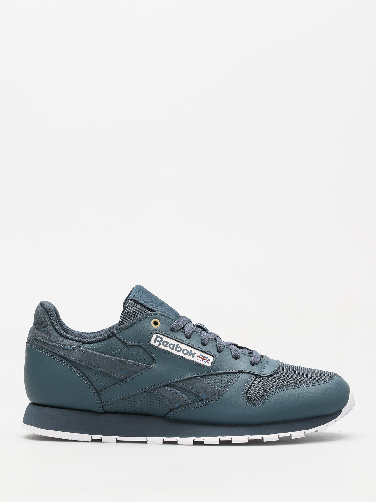 Reebok Shoes Cl Leather Mu (mc deep sea/mt fuji/white)