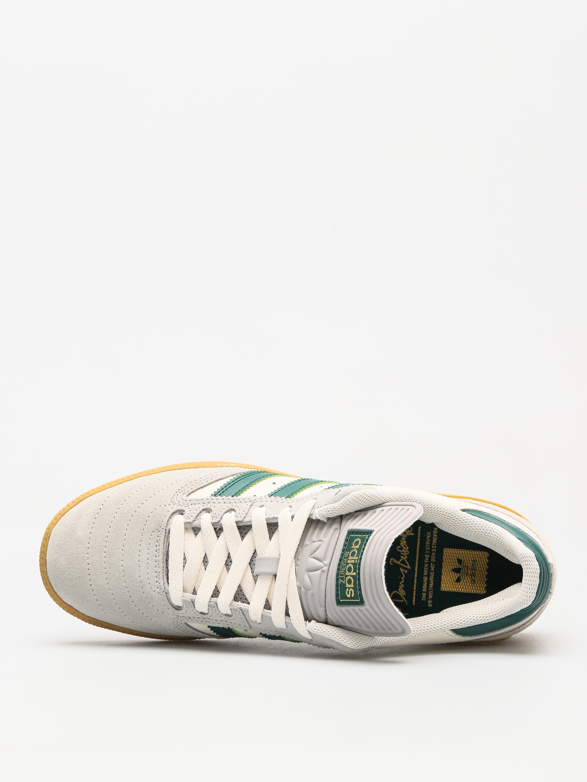 adidas Shoes Busenitz (grey two f17/collegiate green/gum 3)