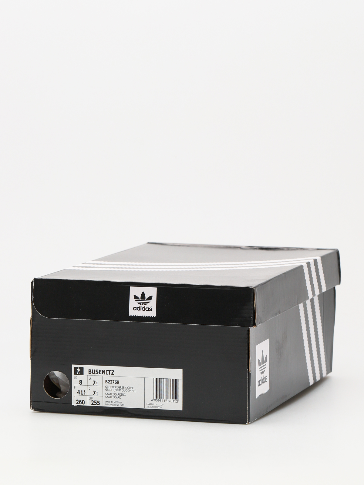 adidas Shoes Busenitz (grey two f17/collegiate green/gum 3)