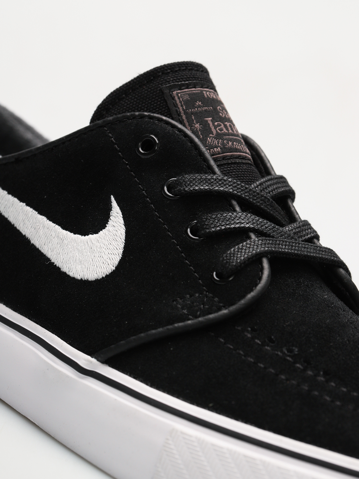 Nike SB Shoes Zoom Stefan Janoski (black/white thunder grey gum light brown)