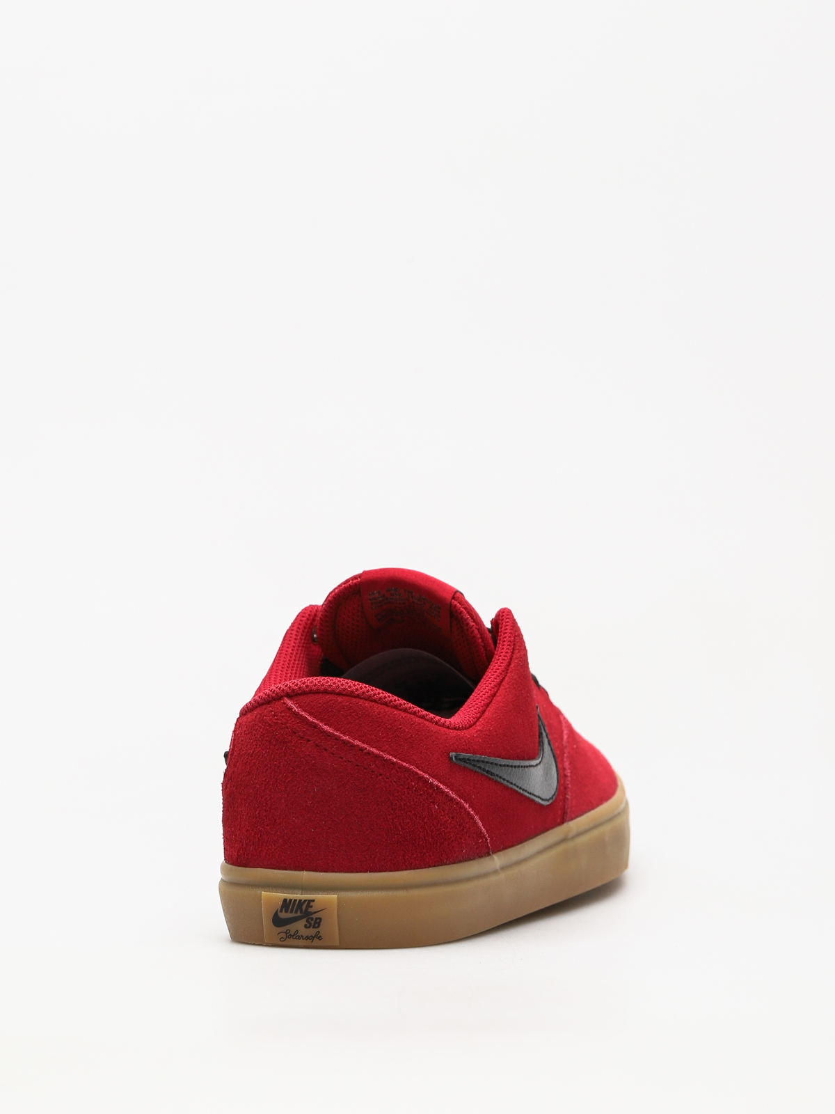 Nike SB Shoes Sb Check Solarsoft (red crush/black gum light brown)