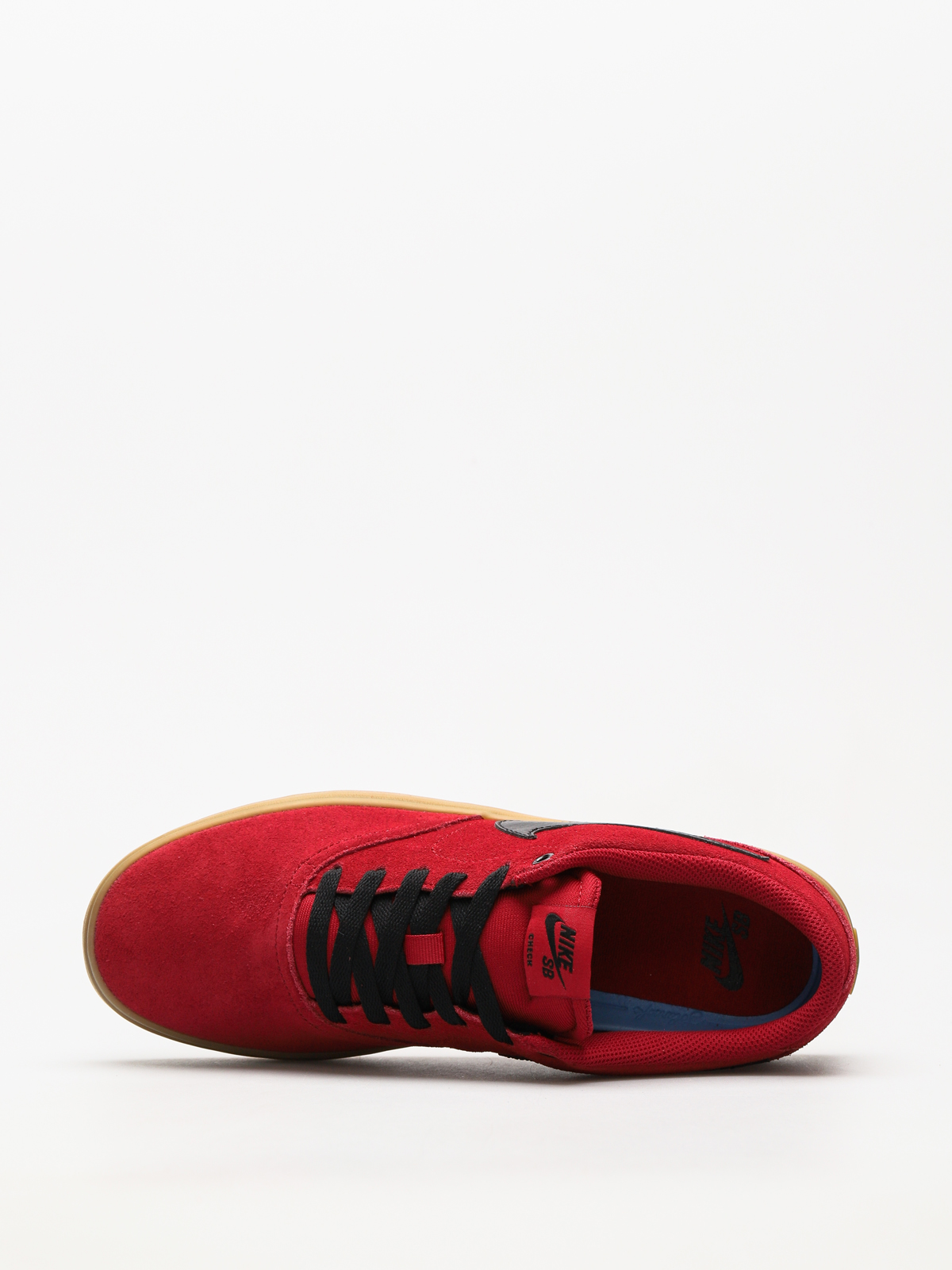 Nike SB Shoes Sb Check Solarsoft (red crush/black gum light brown)