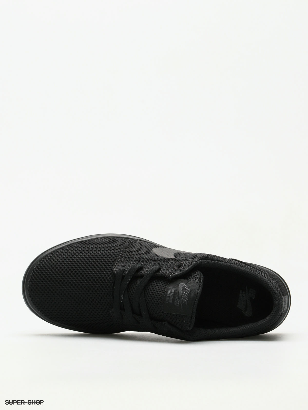 nike sb portmore ii ultralight grey & black shoes