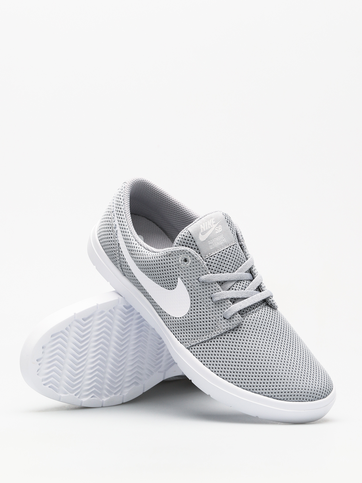 Nike SB Schuhe Sb Portmore II Ultralight (wolf grey/white)