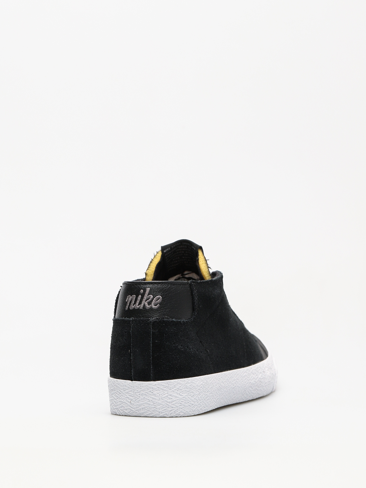 nike sb blazer chukka shoes - black / black