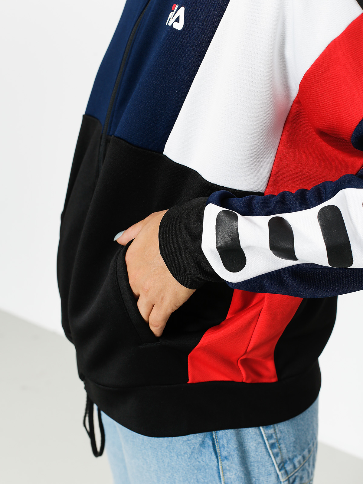 Fila Jacket Shelby Track Wmn (black/peacoat/high risk red)