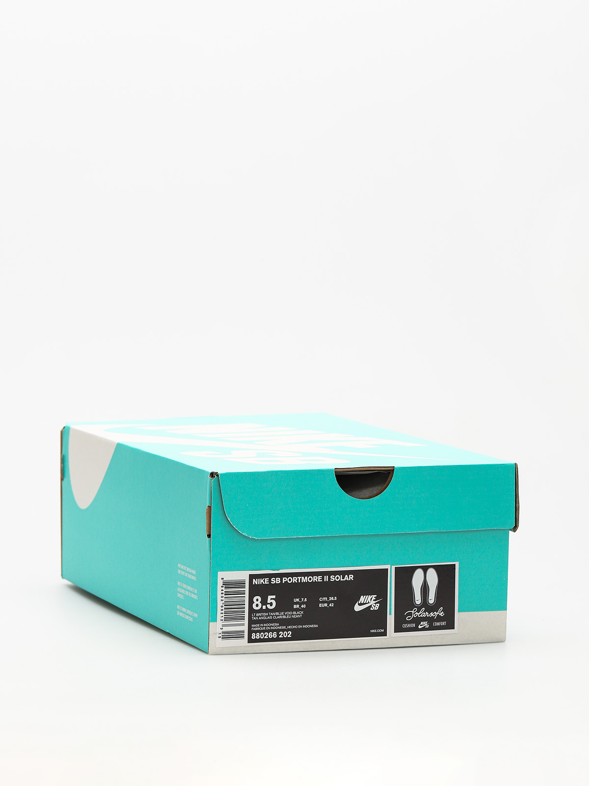 Nike SB Shoes Sb Solarsoft Portmore II (lt british tan/blue void black)