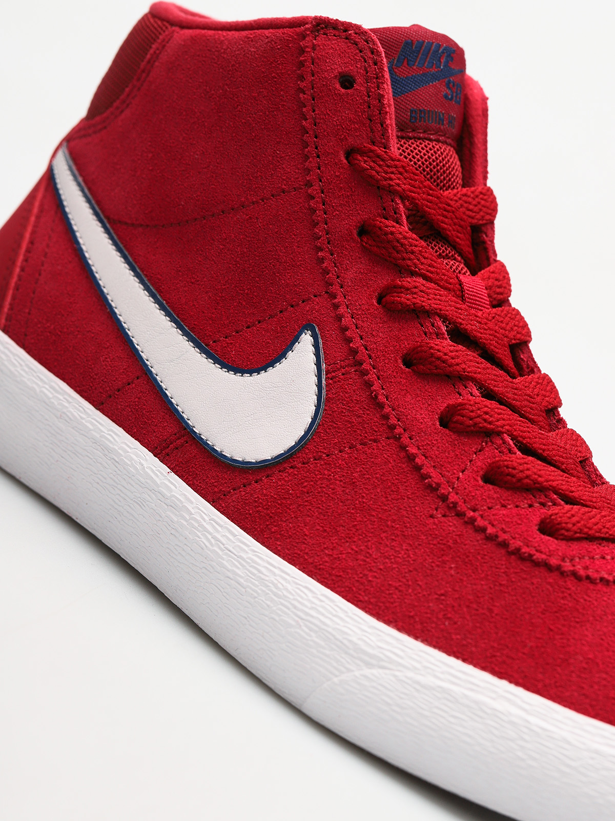 Nike SB Shoes Sb Bruin Hi Wmn (red crush/vast grey white)