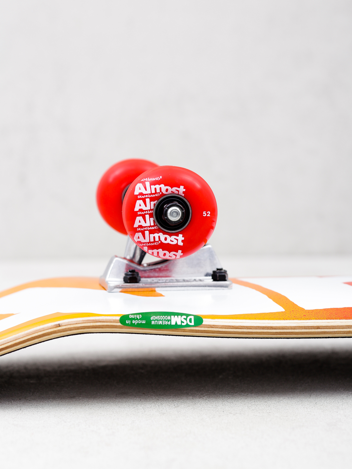Almost Skateboard Side Pipe (red fade)