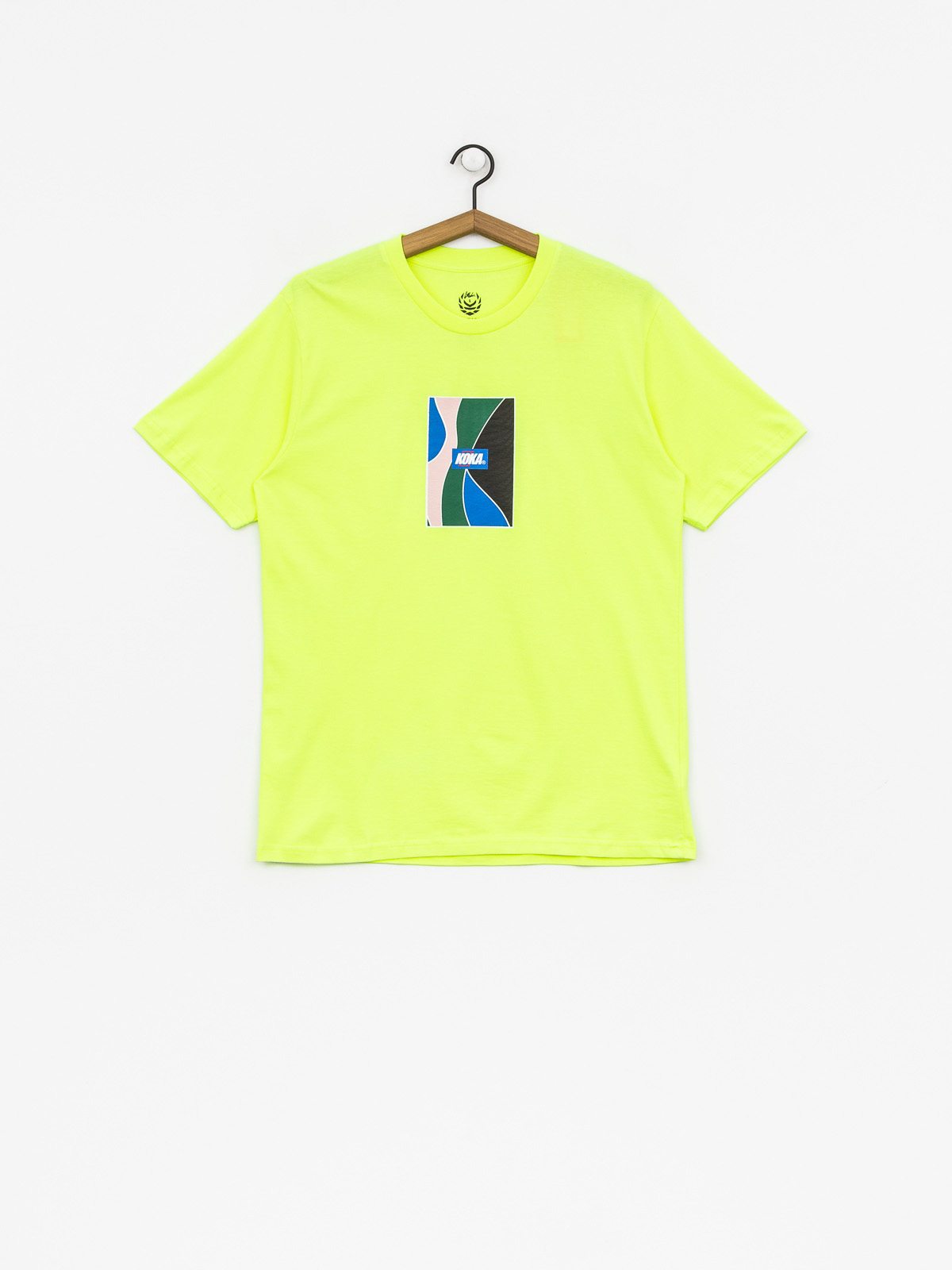 Koka T-shirt Glass (neon green)