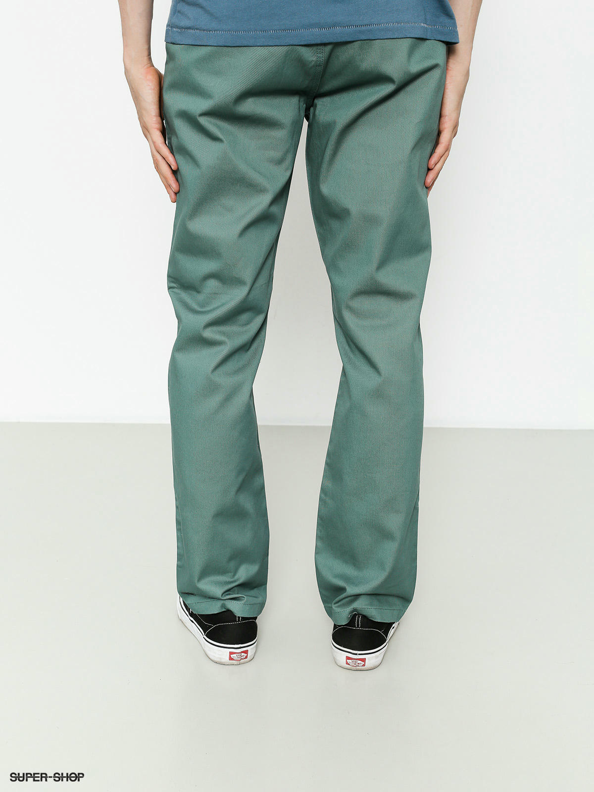 hunter green chinos