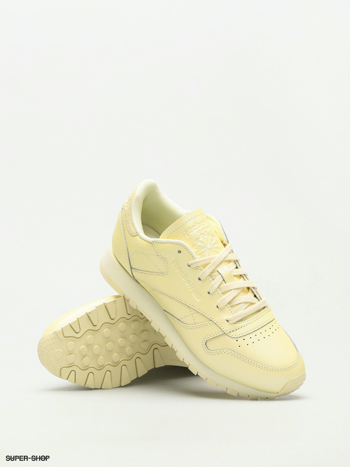 reebok classic leather pastel yellow