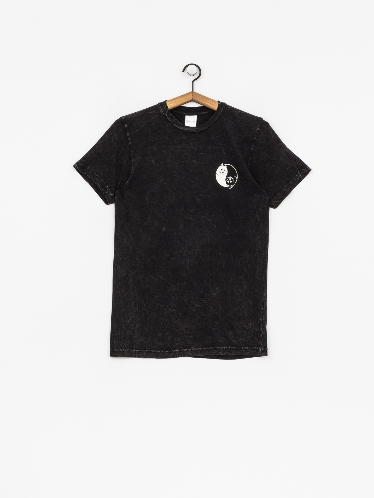 RipNDip T-Shirt Nermal Yang (black mineral wash)
