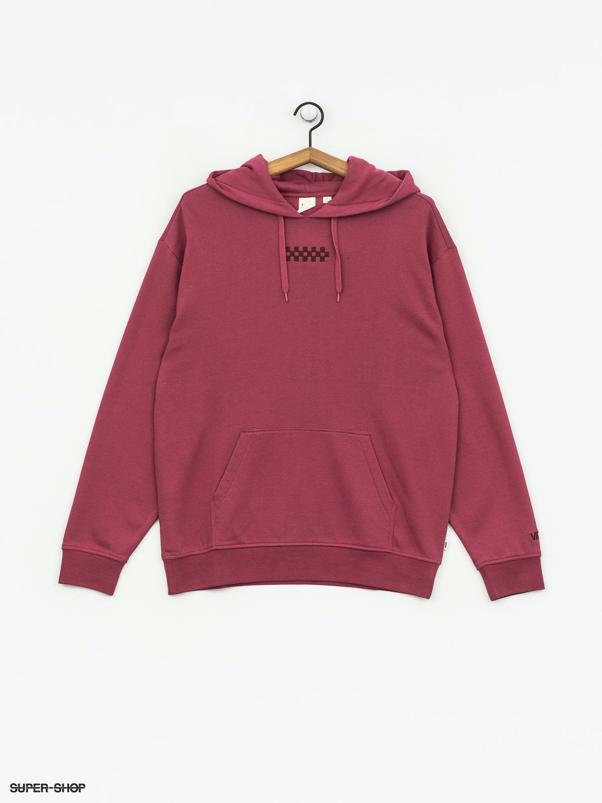 maroon vans hoodie