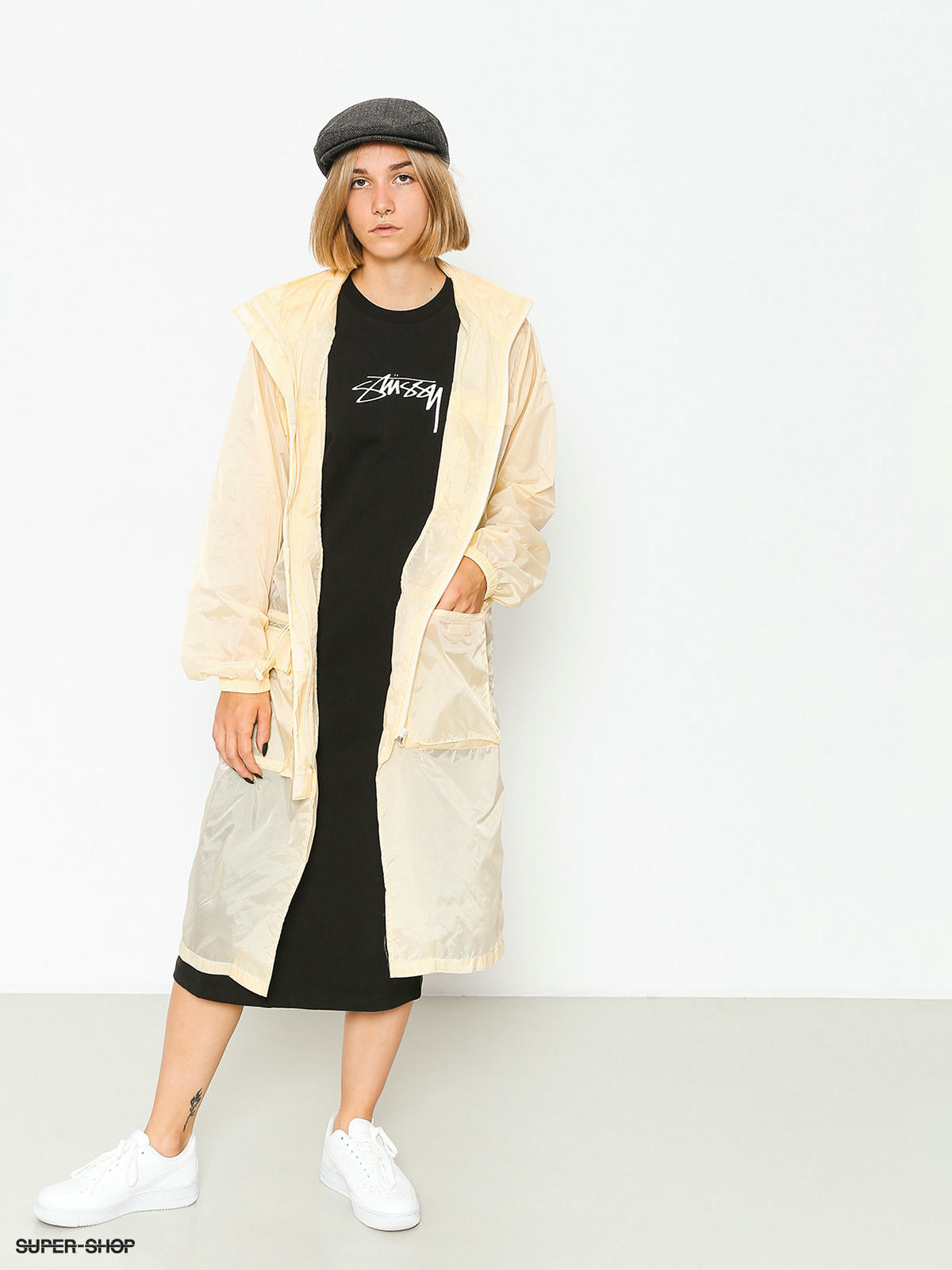 Stussy on sale trench coat