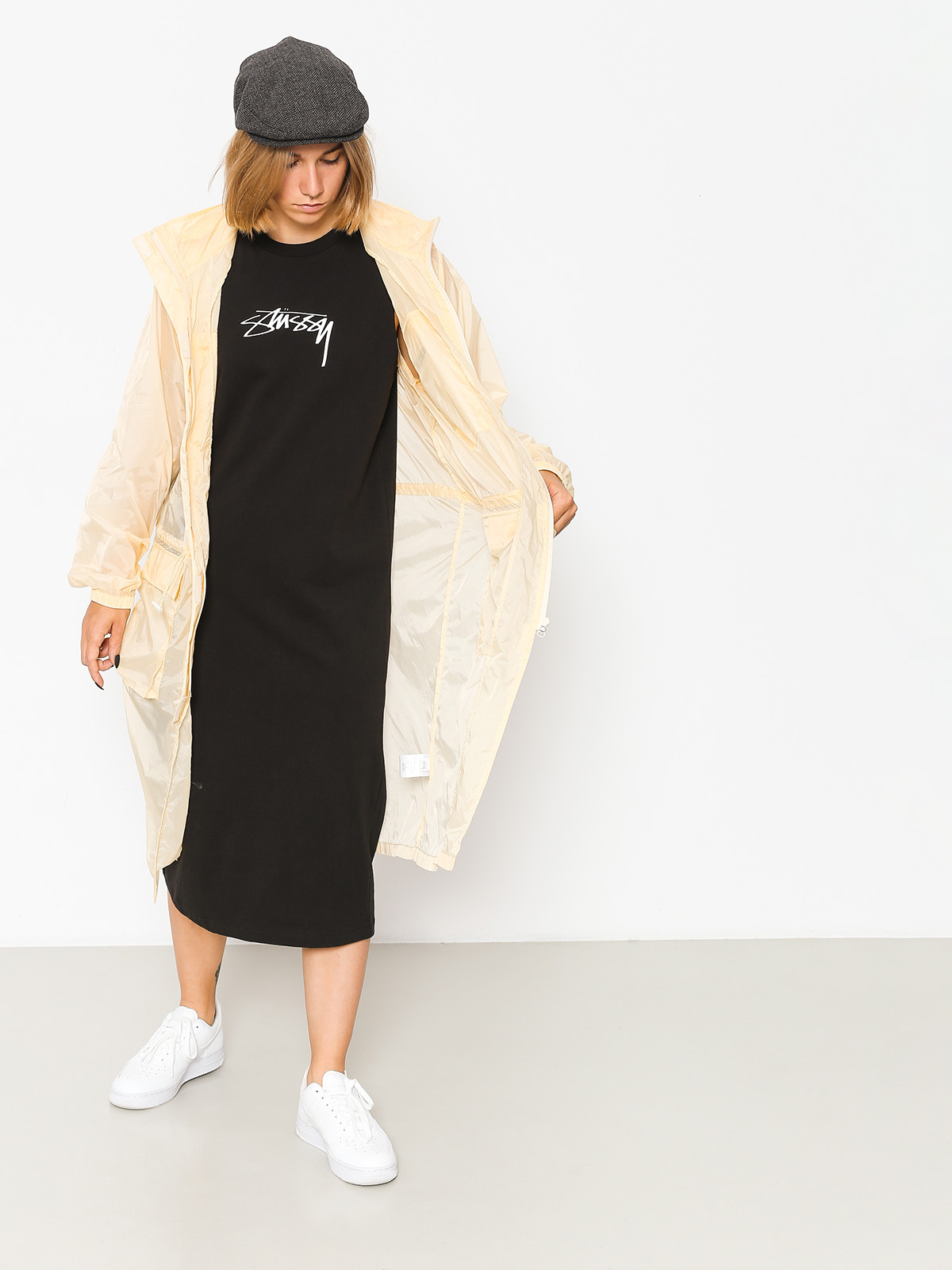 Stussy Jacket Clio Transparent Wmn (off white)