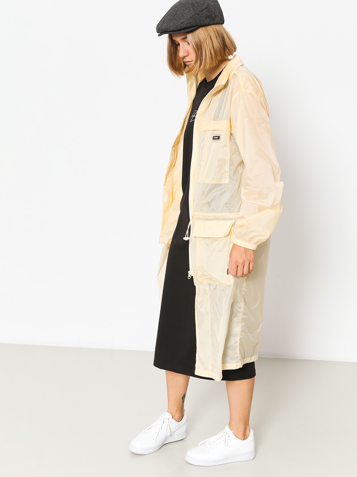 Stussy Jacket Clio Transparent Wmn (off white)