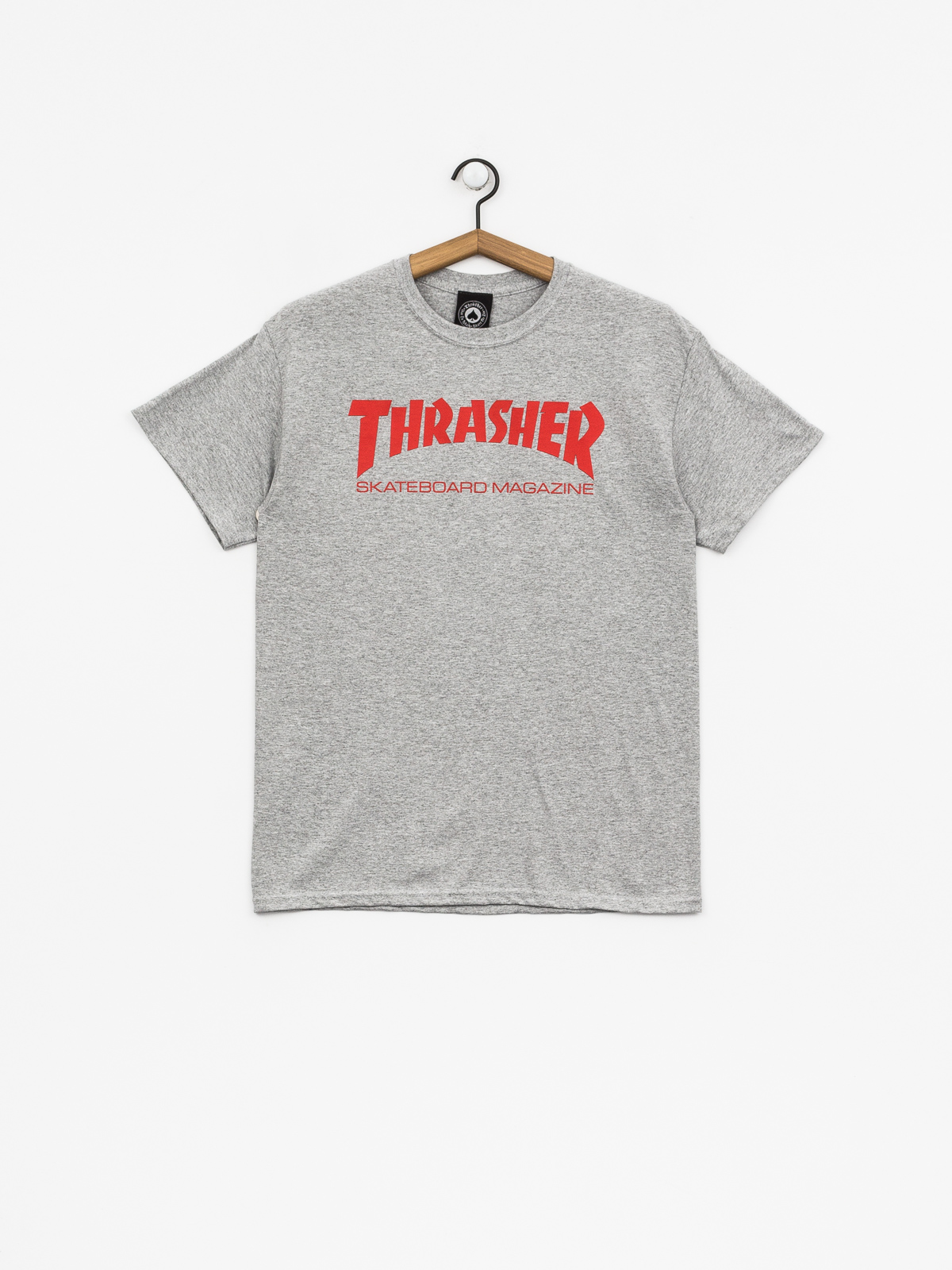 Thrasher T-shirt Skate Mag (grey/red)