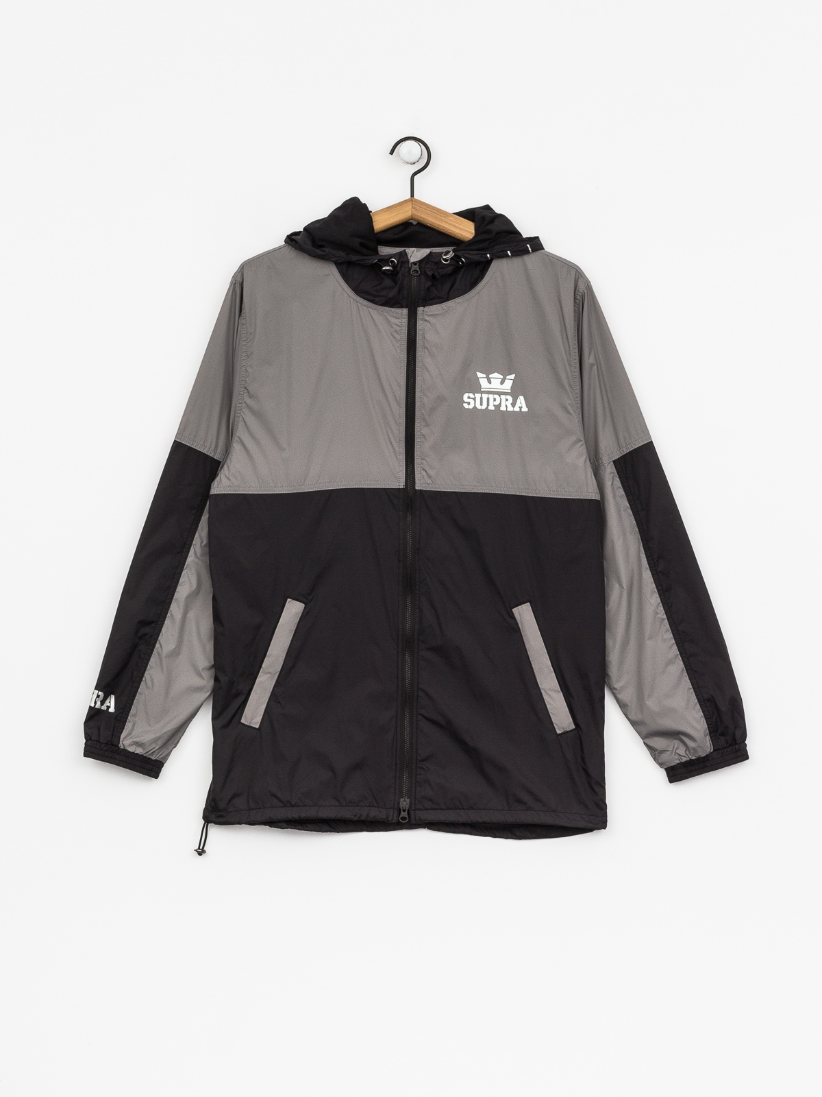 Supra Jacke Dash Track (black/grey)