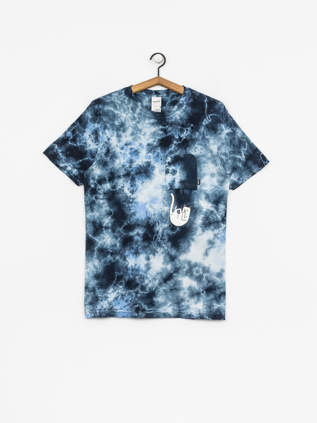 RipNDip T-shirt Falling For Nermal (baby blue tie dye)