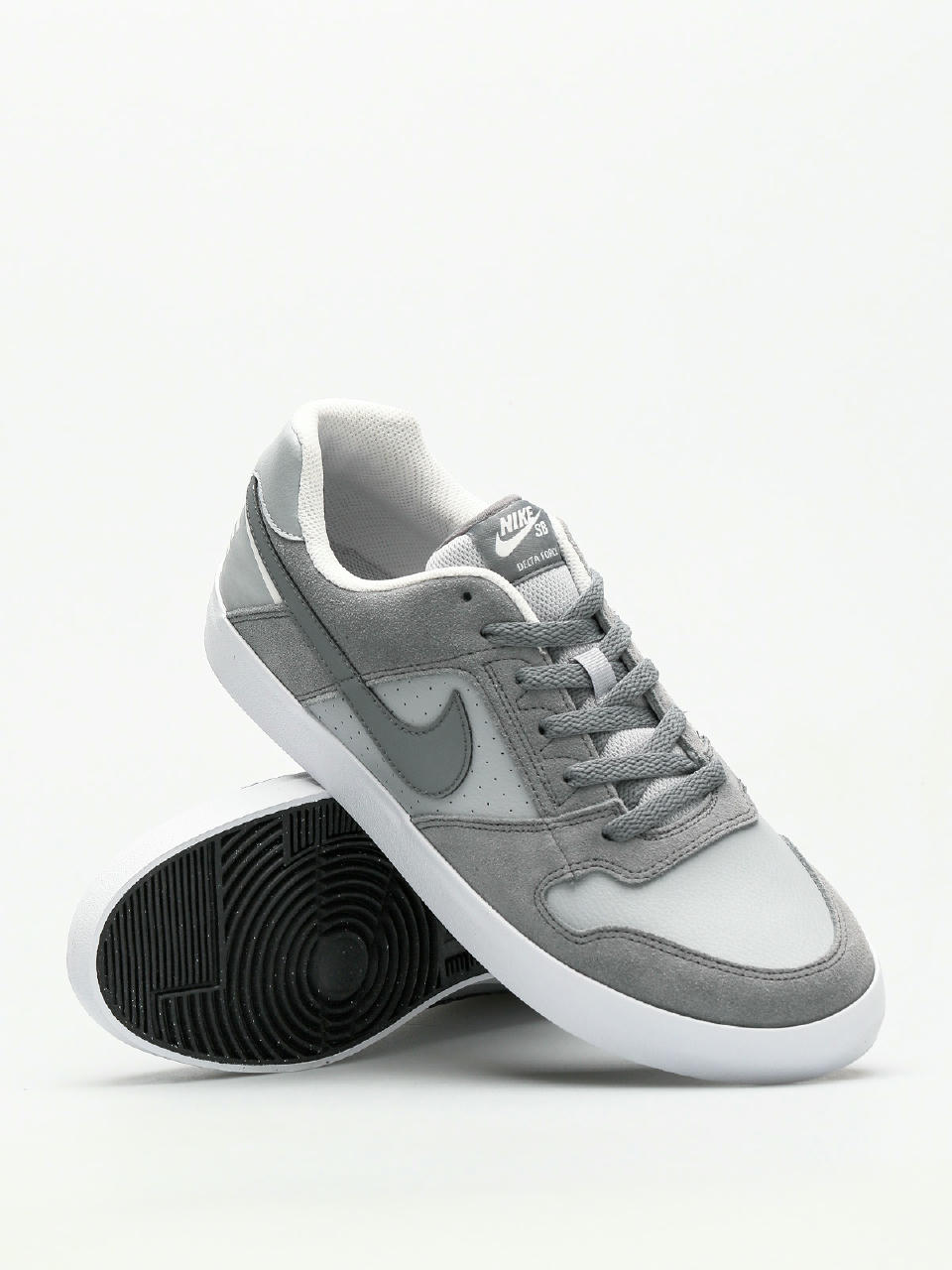 Tacón Sobretodo pálido Nike SB Shoes Sb Delta Force Vulc (cool grey/cool grey wolf grey white)