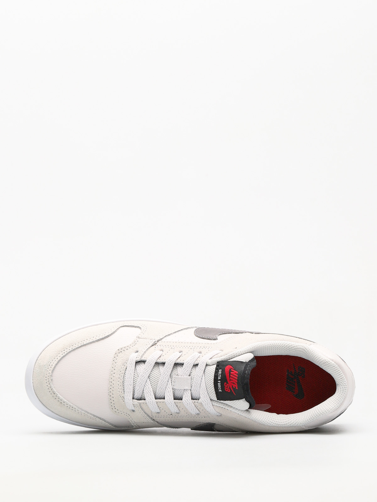 Nike SB Shoes Sb Delta Force Vulc (vast grey/gunsmoke black red crush)