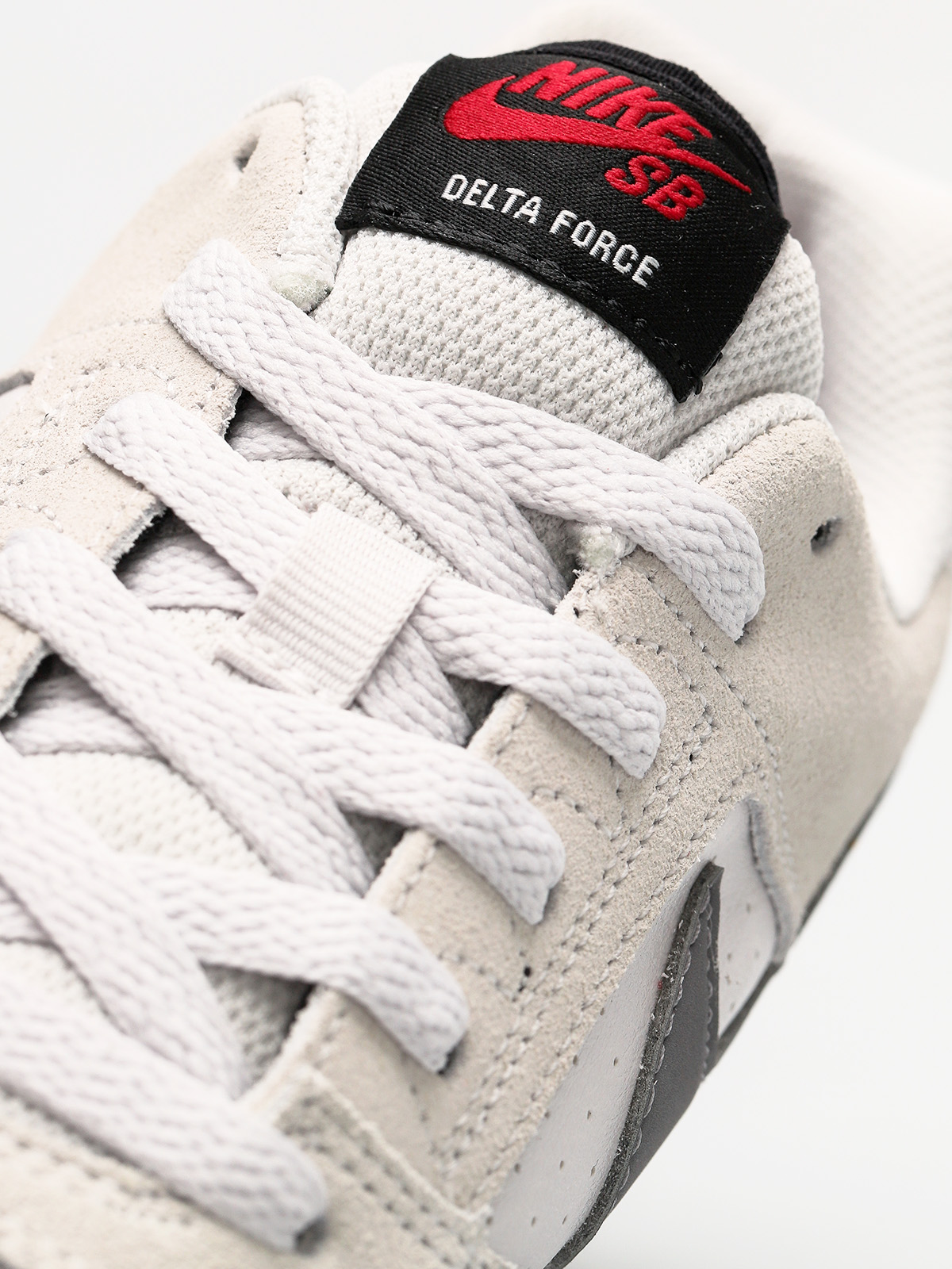 Nike SB Shoes Sb Delta Force Vulc (vast grey/gunsmoke black red crush)